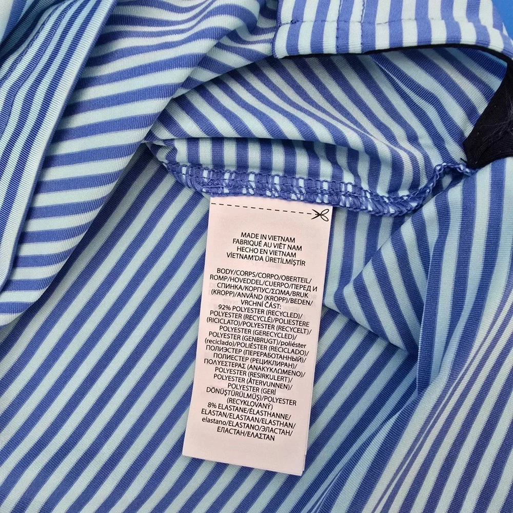 RLX Ralph Lauren Men's XL Striped Golf Polo‎ Shirt, New with Tags MSRP $110